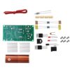 Plasma Speaker Kit DIY Science Project Electronic Experiment Module with 15W Built in Power Audio Interface for Physics Learning and Desktop Entertainment