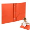 Plastic Folders with 2 Pocket, Poly File Folder Pocket Document Organizer