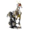 Platinum Mechanical Horse With Gear-Driven Limbs Building Block Set 991PCS