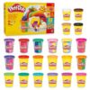 Play-Doh 22 Pack Ultimate Color Variety, Bulk Assorted Colors, 2 & 4 Ounce Modeling Compound Cans, Kids Arts & Crafts, Preschool Toys, Ages 2+ (Amazon Exclusive)