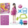Play-Doh Barbie Gems & Ribbons Glam Set, Make Designer Dolls Clothes with Modeling Compound & Fashion Accessories, Arts & Crafts for Kids 5+