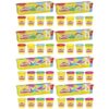 Play-Doh Bulk 4 Pack Vibrant Colors, 32 Colorful 3 Ounce Cans of Modeling Compound, Kids Arts & Crafts, Preschool Toys for Girls & Boys 3+