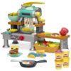 Play-Doh Super Sizzlin' Kitchen Playset, Realistic Cooking Toy Sounds, 25+ Play Foods to Create, Kids Arts & Crafts 3+