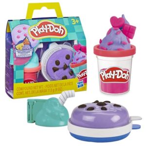 Play-Doh Treats to Go Cookie Combo Playset Playset Toy Arts & Crafts for Kids Ages 3+