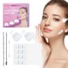 PLAYQUEEN 160PCS Face Lift Tape for Women, Invisible Face Tape Lifting Support for Jawline & Double Chin, Waterproof Neck Lift Tape, V Line Face Slimming Tape for Sagging Skin