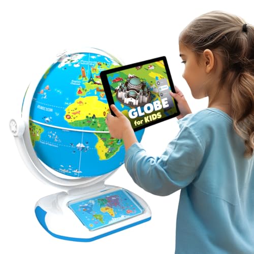 PlayShifu Orboot Earth Explorer – Interactive AR Globe for Kids Ages 4+ | 400+ Wonders, 1000+ Facts | Constellation Mode, Games & Magic Stylus | Educational STEM Toy for Future Scientists