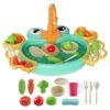 Play Sink with Running Water Kitchen Playset