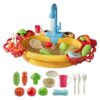 Play Sink with Running Water Kitchen Playset