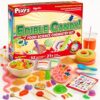 Playz Edible Candy Making Kit for Kids Age 8-12 Years Old with 40+ Fun