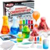 Playz Extreme Chemistry Set – 52 Unique Experiments, Science Kits for Kids Age 8-12, Lab Gear, Volcano Project, Learning Tools, Fair Activity, Discovery Gift, STEM Toys for Boys and Girls