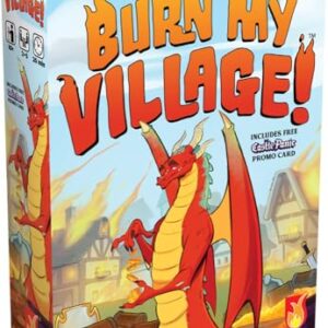 Please Don’t Burn My Village by Fireside Games | Ages 10+ | 2–5 Players | Competitive Gameplay | Strategic Card Game