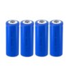 PLMKONUYQ 4Pcs 3.7V 900mAh 14430 Rechar Button Top Large Capacity for,LED,Mini Fans etc.