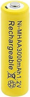 PLMKONUYQ Aa Rechargeable Rechargeable Batteries1 2V Aa 3000Mah High Performance Ni-Mh Aa 1 2V 1Pcs