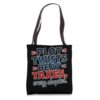 PLOT TWISTS BEAT TAXES, EVERY CHAPTER Tote Bag