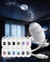 Plug and Play HD Star Projector, USB Galaxy Night Light (12 Films)