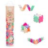 PLUS PLUS 240 Piece Pearl Mix Tube - Mini Interlocking Building Blocks Set, Stem Toys for Kids - Sensory Bin Fillers/Math Manipulatives Classroom Must Haves Gifts for Boys & Girls