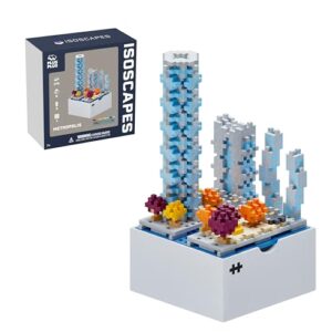 PLUS PLUS Isoscapes, Metropolis - Architecture Gifts for Kids Adults