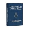 PocketPlaybook Co Anxiety Relief Coping Skills Cards — 55 Evidence-Based Techniques for Fast-Acting Relief | DBT, CBT & Grounding Tools for Anxiety, Stress & Overwhelm.