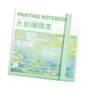 Pocket Watercolor Notebook 8/12 Well Paint Tray 80x80mm 50 Sheets Artist Student Paper