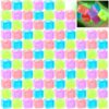 Poen 100 Pcs Luminous Stress Balls Fidget Toys 0.98 Inch