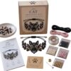 POETRYDRAW Cat Beaded Bracelet Craft Kit with Tools