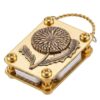 POFUIERKN Mini Flower Press Keychain,Miniature Flowers Press Kit, Metal Pocket Flower Pressing, DIY Crafts Gift,Portable Handcrafted Metal Flower Preserving Tool