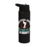 Pogo Stick Jumper I Don´t Believe In Gravity Pogo Bouncing Stainless Steel Insulated Water Bottle