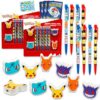 Pokemon Mechanical Pencils 20 Count Party Favors Bundle