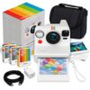 Polaroid Now Generation 3 iType Camera in Pebble White + 24 Film Bundle