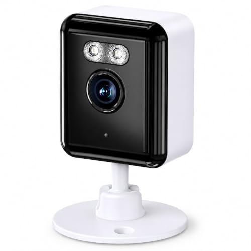 Poleeye Indoor Camera for Home Security, 2K 3MP Pet Camera, 5GHz & 2.4GHz WiFi, Motion Detection, Two-Way Audio, Color Night Vision, Cloud & SD Storage, Dog Cat Camera, Baby Monitor