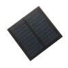 Polycrystalline Solar Panel, 1Pc Weatherproof PET Laminate Cells Kit for 3.7V 5V Battery Charging, Science Experiment Education Model Toy and DIY Solar Powered Outdoor Light
