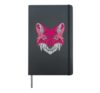 Polygon Fuchs Triangless Hardcover Journal, Black
