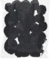 Pom Poms for Classroom Crafts, Art Supply, VBS, Colorful Pompom Selection (Black 20 Pc)