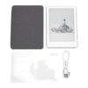 Pomya 6 Inch E Book Reader, 4+64GB WiFi Bluetooth Touchscreen Lightweight Electronic Book Reader with High Resolution Display (White)
