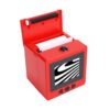 Pomya AI Sticker Printer, Mini Thermal Sticker Printer with Voice Control, 2.4 Inch HD Display, Inkless Portable Maker Machine, Bluetooth Thermal for Kids DIY Crafts (Red)