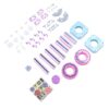 Pomya Magnetic Race Track Building Set | Anti Gravity Electric Toy with Suction Cups for Boys Girls Age 3-10, Creative 3D Track