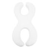 Pomya Supportive Side Sleeper Pillow for Deep Sleep | Soft White Memory Foam with Ear Cavity, Face Pillow 9cm/3.54in (9CM)