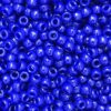Pony Beads Royal Blue Opaque Large Hole Beads Made in USA