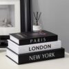 Poola Voidra 3 Pcs Decorative Books for Home Decor Aesthetic Fake Book for Coffee Table Mantel Shelf Decor Faux Books for Modern Home Decoration with Hidden Storage Decorative Photo Keepsake Box