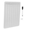 POPETPOP Dry Erase White Board for Classroom and Home Use 9x12 Inch Double Sided Printed Grids and Lines, Thickened Portable Math Practice Board Effortless Writing and Erasing for Teachers