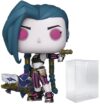 POP Funko TV: Arcane League of Legends - Jinx Vinyl Figure (Bundled with Compatible Box Protector Case), Multicolor, 3.75 Inches