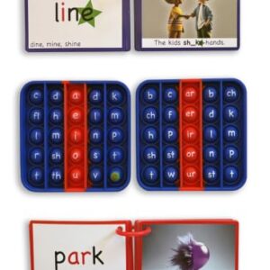 PoP ‘n Read R-Controlled Vowels and Magic E Word Game: Confident Reader Edition – Multisensory Phonics Activity for Kids | Early Reading Practice | Classroom & Homeschool | Grade 1-3