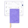 POPRUN Small Pocket Calendar 2027 for Purse, Mni Size Pocket Planner, Mini Size 3" x 4.5", Pocket Weekly Planner (JAN 2027-DEC 2027) Weekly and Monthly Overview, Soft Cover - Lilac