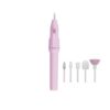 Portable 5 in 1 Electric Nail Filer Kit, Professional Manicure Pedicure Machine for Acrylic Gel Nail Care, Buffing Grooming Polishing
