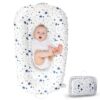 Portable Baby Activity Pad for Supervised Awake-Time Floor Activities, Breathable Cotton Activity Surface