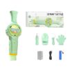 Portable Bubble Blower with Low Feature for Travel Indoor Outdoor Use Creative Role Playing Activities Role Play Bubble