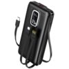 Portable Charger Power Bank,45800mAh Portable Phone Charger with 3 Built-in cable,20W Fast Charging USB C In/output Battery Pack,Travel Essential Powerbank for iphone,Galaxy,Pixel,Tablet,ipad etc.