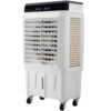 Portable Cooler 2100 Cfm Adjustable Airflow, 3 Speeds 7 Gal Tank, 4 Ice Packs 72° Oscillation, 135° Up-Down Angle Home, Office, Garage