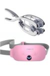 Portable Cordless Heating Pad and Finger Roller Massager