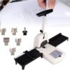 Portable Paper Cutter, Multi-Angle Corner Rounder Punch with R3.5mm, R6mm, R10mm, Round Corners, Semi-Circle Hole for Home, Office, Studio Use